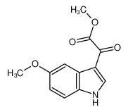 2-(5-甲氧基-1H-吲哚-3-基)-2-氧代乙酸甲酯