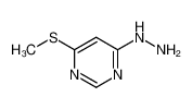 4-肼基-6-(甲硫基)嘧啶