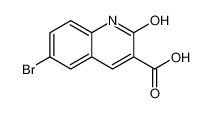 6-溴-2-氧代-1，2-二氢喹啉-3-羧酸