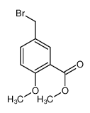 5-(溴甲基)-2-甲氧基苯甲酸甲酯