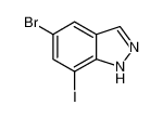 5-溴-7-碘-1氢-吲唑