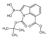 (1-(叔丁氧羰基)-7-(甲氧基羰基)-1H-吲哚-2-基)硼酸