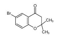 6-溴-2,2-二甲基苯并二氢吡喃-4-酮