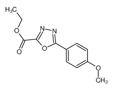 5-(4-甲氧基苯基)-1,3,4-恶二唑-2-羧酸乙酯