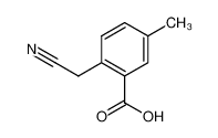 2-(氰基甲基)-5-甲基苯甲酸