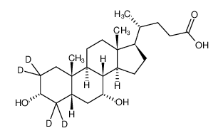 脱氧鹅胆酸-2，2，4，4-d4