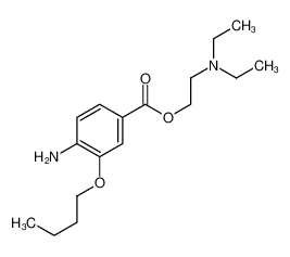 2-(二乙氨基)乙基 4-氨基-3-丁氧基苯甲酸酯