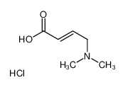 4-(二甲基氨基)丁-2-烯酸盐酸盐