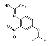 N-(4-(二氟甲氧基)-2-硝基苯基)乙酰胺