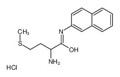 2-氨基-4-(甲硫基)-N-(萘-2-基)丁酰胺盐酸盐