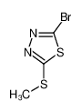 1，3，4-Thiadiazole， 2-bromo-5-(methylthio)-