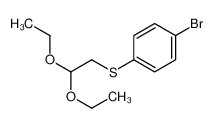 (4-溴苯基)(2,2-二乙氧基乙基)硫烷