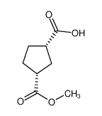 (1S，3R)-3-(甲氧基羰基)环戊烷羧酸