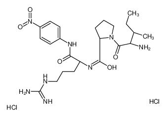 D-亮氨酸-脯氨酸-精氨酸-对硝基苯胺二盐酸盐