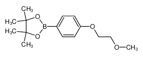 2-(4-(2-甲氧基乙氧基)苯基)-4,4,5,5-四甲基-1,3,2-二氧硼杂环戊烷