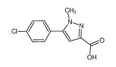5-(4-氯-苯基)-1-甲基-1H-吡唑-3-羧酸