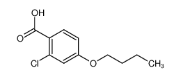 4-丁氧基-2-氯苯甲酸
