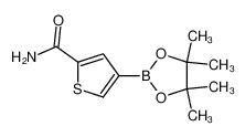 4-(4,4,5,5-四甲基-1,3,2-二氧硼杂环戊烷-2-基)噻吩-2-甲酰胺