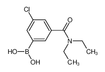 (3-Chloro-5-(diethylcarbamoyl)phenyl)boronic acid