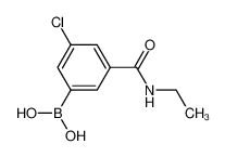 (3-Chloro-5-(ethylcarbamoyl)phenyl)boronic acid