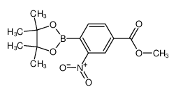 3-硝基-4-(4,4,5,5-四甲基-1,3,2-二氧硼杂环戊烷-2-基)苯甲酸甲酯