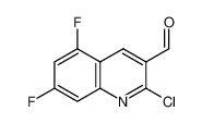 2-氯-5,7-二氟喹啉-3-甲醛