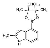 2-甲基-4-(4,4,5,5-四甲基-1,3,2-二氧硼杂环戊烷-2-基)-1H-吲哚