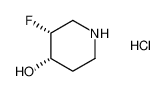 (3R,4S)-rel-3-氟哌啶-4-醇盐酸盐
