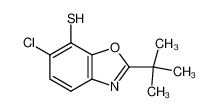 2-(叔丁基)-6-氯苯并[d]噁唑-7-硫醇
