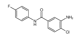 3-氨基-4-氯-N-(4-氟苯基)苯甲酰胺
