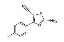 2-氨基-4-(4-氟苯基)噻唑-5-甲腈