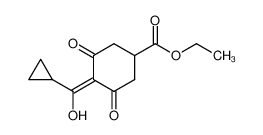 4-环丙基(羟基)亚甲基-3,5-二酮环己烷羧酸乙酯