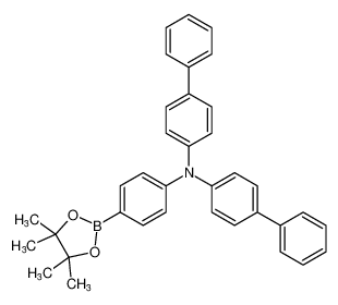 N,N-二(4-联苯基)-4-(4,4,5,5-四甲基-1,3,2-二氧硼戊环-2-基)苯胺