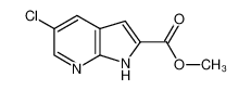 5-氯-1H-吡咯并[2，3-b]吡啶-2-甲酸甲酯