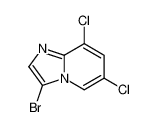 3-溴-6,8-二氯咪唑并[1,2-a]吡啶