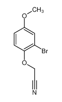 2-(2-溴-4-甲氧基苯氧基)乙腈