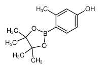 3-甲基-4-(4,4,5,5-四甲基-1,3,2-二氧硼杂环戊烷-2-基)苯酚