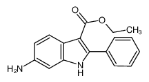 6-氨基-2-苯基-1H-吲哚-3-甲酸乙酯