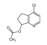 4-氯-6，7-二氢-5H-环戊并[b]吡啶-7-基乙酸酯