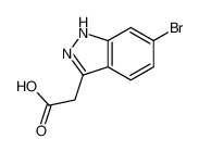 2-(6-溴-1H-吲唑-3-基)乙酸