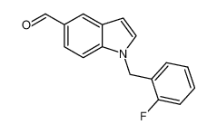 1-(2-氟苄基)-1H-吲哚-5-甲醛