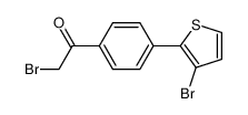 2-溴-1-(4-(3-溴噻吩-2-基)苯基)乙烷-1-酮