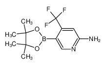 2-氨基-4-三氟甲基-5-吡啶硼酸嚬哪醇酯