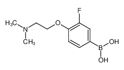 4-(2-(二甲氨基)乙氧基)-3-氟苯基硼酸
