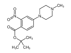 4-(4-甲基哌嗪-1-基)-2-硝基苯甲酸叔丁酯