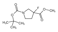 1-（叔丁基）3-甲基3-氟吡咯烷-1，3-二羧酸酯