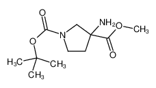 1-叔丁基3-甲基3-氨基吡咯烷-1,3-二羧酸酯