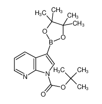 1-Boc-7-氮杂吲哚-3-硼酸频哪醇酯