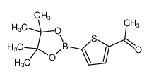 1-(5-(4,4,5,5-四甲基-1,3,2-二氧硼杂环戊烷-2-基)噻吩-2-基)乙酮