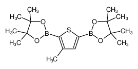 2,2'-(3-甲基噻吩-2,5-二基)双(4,4,5,5-四甲基-1,3,2-二氧硼杂环戊烷)